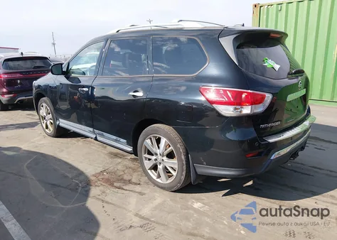 2013 Nissan Pathfinder Platinum from USA, damaged, VIN 5N1AR2MN9DC668987